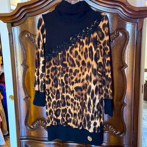 Beautiful leopard print dress in size 10
